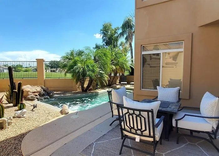 Gated Ocotillo House, Pool Heater, Bbq, Golf Views Holiday home