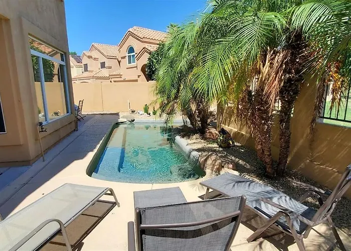 Gated Ocotillo House, Pool Heater, Bbq, Golf Views Holiday home *